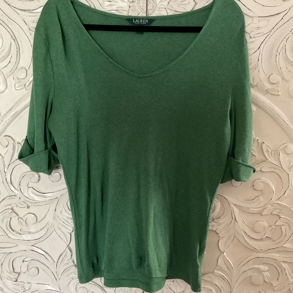 Lauren Green Top Large NW